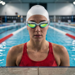 Swimming Goggles GL-SG25 - Anti-Fog, Gray - تصویر 3