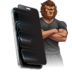3D Silicone Plus Privacy Screen Protector for iPhone 18 Pro - Black