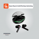 Gaming Earbuds PDX420 - Ultra Low-Latency, Black - تصویر 2
