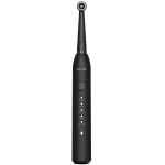 Denta Electric Toothbrush with 5 Modes & 4 Replacement Heads - Black - تصویر 3