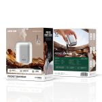 Pocket Bakhour Portable Electric Incense Burner with Nickel Heating - Silver - تصویر 5