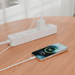 USB-A to Lightning Cable GNCER1MA2LWH - Ceramic Shell, White, 1m - تصویر 2