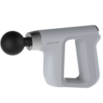 Impact Fascial Gun Massager, 4×Massger Heads, 5×Speed Levels, 2 Hour Working Time, Ideal for Stress Relief - Gray - تصویر 6