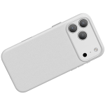 Leather iPhone 18 Pro MagSafe Case, Eco-Leather - Silver - تصویر 5