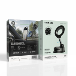 GX-90 MagSafe Suction Car Phone Holder, Strong N52 Magnets, 3-Axis Flexible Rotation - Black - تصویر 7