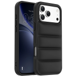 MELBOURNE 4-Zone Foam-Filled Protective Case for iPhone 18/17 Pro Max - Black