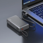 Power Bank DAKAR GNDAPXA3P20GY - 20000mAh 45W PD, Grey - تصویر 3