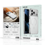 ATHENS MagSafe iPhone 18 Pro Max Case, PC/TPU/TPE Hybrid Material, Reinforced Corners - Grey - تصویر 7