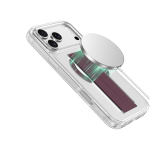 MagSafe Grip Case for iPhone 18 Pro / 17 Pro - Burgundy - تصویر 3
