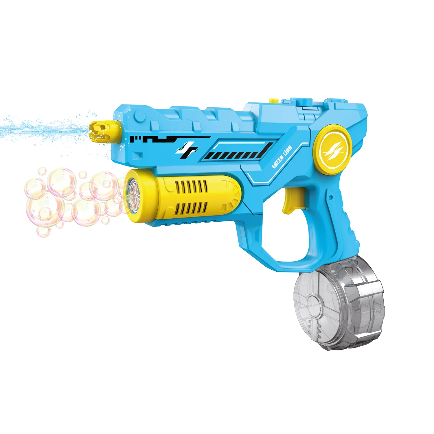 Water Gun GN90 - Bubble Machine, Blue Water Gun GN90 - Bubble Machine, Blue - تصویر 1