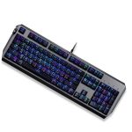 Mechanical Gaming Keyboard PDX219-BSW - Gateron Pro, RGB, Black - تصویر 2