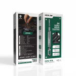 GMS-55 Manual Screwdriver Kit, 54 × Driver Bits, Ergonomic Grip - Black - تصویر 5