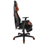 Gaming Chair PDX370BKOG - RGB Lighting, Built-in Speaker, Black/Orange - تصویر 4