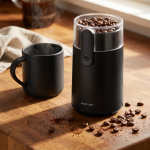 Coffee Grinder Grind Max GL-CG48 - 150W, Black - تصویر 4