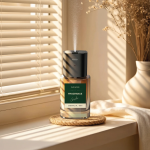 Oud Diffuser for Car & Home, Oud Wood Fragrance, 150ml Capacity, Wide Coverage - Black - تصویر 2