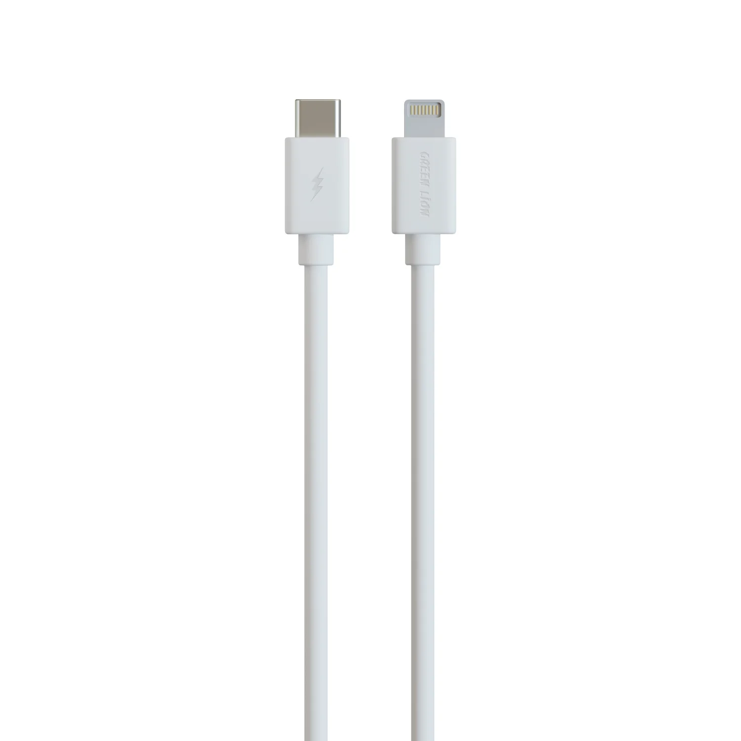 USB-C to Lightning Cable GNTPE1MTC2LWH - 27W Fast Charge, White USB-C to Lightning Cable GNTPE1MTC2LWH - 27W Fast Charge, White - تصویر 1