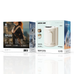 Wear Waist Fan GNPF21WSTFNBG - Cool, Beige - تصویر 4