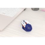 Wireless Gaming Mouse PDX323-BU - 2.4GHz, Blue - تصویر 3