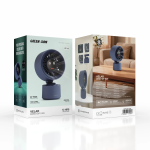 Desktop Fan VELAR GNPF16VELFNBL - USB-C, Blue - تصویر 4
