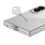 Delgado PC Case for Samsung Galaxy Z Fold 8, Anti Fingerprint, Antibacterial Coating - Clear - تصویر 3