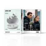 Chester OWS Earbuds, Bluetooth V6.0, 10 Hours Playtime with Case, 35 Hours Standby Time, Clip-On Ear Comfort - White - تصویر 4