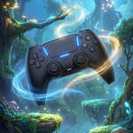 Striker Gaming Controller, 6-Axis Motion Sensor, Compatible with PC, PS5, Android, iOS - Black - تصویر 3