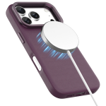 TROPEZ MagSafe Case with Metal Kickstand for iPhone 18/17 Pro Max - Burgundy - تصویر 4