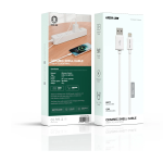 USB-A to Lightning Cable GNCER1MA2LWH - Ceramic Shell, White, 1m - تصویر 3