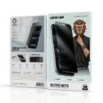 9H Steve Matte Privacy Glass for iPhone 18 Pro Max - Anti-Peeping, Black - تصویر 6