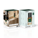 Oud Diffuser for Car & Home, Oud Wood Fragrance, 150ml Capacity, Wide Coverage - Black - تصویر 4
