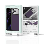 Ultra-Thin MagSafe iPhone 18 Pro Max/17 Pro Max Case, Metal Buttons, Anti-Slip Texture - Burgundy - تصویر 8