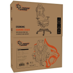 Gaming Chair PDX370BKOG - RGB Lighting, Built-in Speaker, Black/Orange - تصویر 5