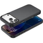 MAYFAIR MagSafe iPhone 18 Pro Case, 2M Drop-Tested, Anti-Slip & Anti-Fingerprint, Metal Buttons - Black - تصویر 3