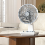 Desktop Fan 8" GNPF23DEFANWH - 6-Speed, White - تصویر 2