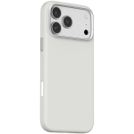 iPhone 18 Pro Max MagSafe Silicone Case, Scratch Resistant, Drop Tested - Silver