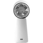 Handheld Fan PF-18 - USB-C Rechargeable, White - تصویر 3