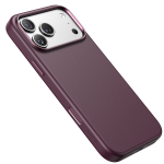 MAYFAIR MagSafe iPhone 18 Pro Max Case, 2M Drop-Tested, Anti-Slip & Anti-Fingerprint, Metal Buttons - Burgundy - تصویر 5