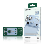 Chrono iPhone 18 Pro Max Camera Lens Protector, 9H Tempered Glass - Blue - تصویر 5