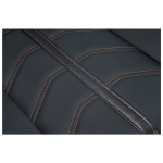 Gaming Chair Predator Pro PDX530 - Molded Backrest, Orange/Black - تصویر 5