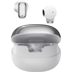 BILBAO Wireless Earbuds, Bluetooth V6.0, Dual-Mic Clear Calls - White