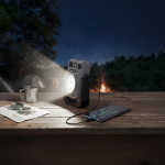 Mini LED Light WL-50 - Rechargeable, Black - تصویر 2