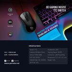Gaming Mouse BlackHawk PDX318 - 16000 DPI, Wired, Black - تصویر 3