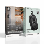 MAG Speaker Bluetooth V6.0, Portable Magnetic Speaker with TWS Pairing & Foldable Kickstand (5W, 1000mAh) - Black - تصویر 5