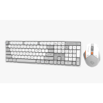 Wireless Gaming Keyboard & Mouse PDX225-WHA - White - تصویر 2