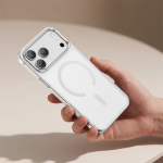 Matte MagSafe Case for iPhone 18 Pro / 17 Pro - Silver - تصویر 2