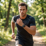 Smart Watch GL-SWA69 - 1.43" AMOLED, Black - تصویر 3