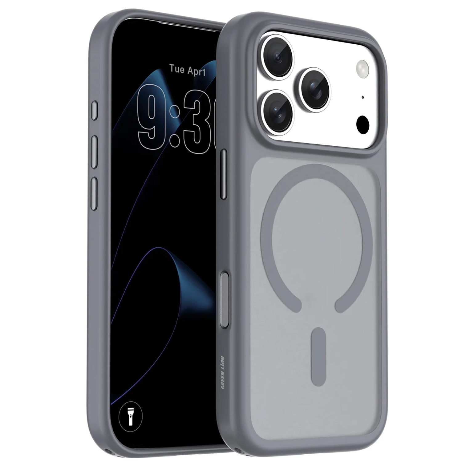 RIVIERA iPhone 18 Pro Max Case with Dual Layer Protection & Slim Profile - Silver RIVIERA iPhone 18 Pro Max Case with Dual Layer Protection & Slim Profile - Silver - تصویر 1
