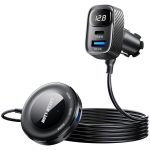 Car Charger Kit GNCC305N1BK - 5-in-1, PD 30W USB-C, Black - تصویر 3