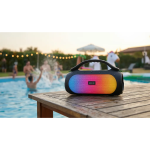Wireless Speaker Monica - With Mic, Black - تصویر 3