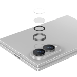 Camera Lens Protector Z Fold 8 - 9H Hardness, Grey - تصویر 3